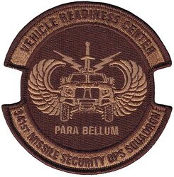 341st Missile Security Operations Squadron Vehicle Readiness Center
Keywords: Desert