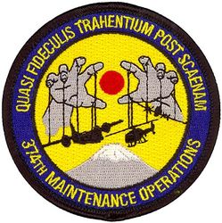 374th Maintenance Operations Squadron Morale
