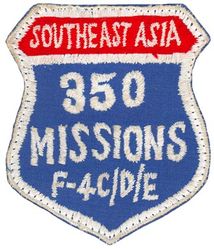 McDonnell Douglas F-4C/D/E Phantom II 350 Missions Southeast Asia
