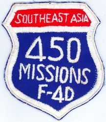 McDonnell Douglas F-4D Phantom II 450 Missions Southeast Asia
