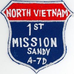 Ling-Temco-Vought A-7D Corsair II First Mission North Vietnam

