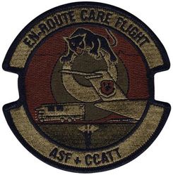 18th Operational Medical Readiness Squadron Aeromedical Staging Facility and Critical Care Air Transport Team
Keywords: OCP