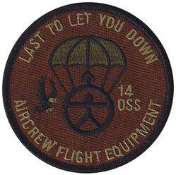 14th Operations Support Squadron Aircrew Flight Equipment
Keywords: OCP