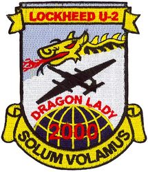 1st Reconnaissance Squadron U-2 Pilot 2000 Hours
