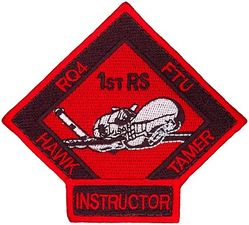 1st Reconnaissance Squadron RQ-4 Formal Training Unit Instructor
