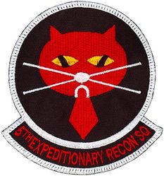 5th Expeditionary Reconnaissance Squadron
Organized as 5 Aero Squadron on 5 May 1917. Redesignated as Squadron A, Souther Field, GA, on 15 Jul 1918. Demobilized on 11 Nov 1918. Reconstituted, and consolidated (1924) with 5 Aero Squadron, which was organized on 24 Oct 1919.  Redesignated as: 5 Squadron (Observation) on 14 Mar 1921; 5 Observation Squadron on 25 Jan 1923; 5 Bombardment Squadron on 1 Mar 1935; 5 Bombardment Squadron (Medium) on 6 Dec 1939; 5 Bombardment Squadron (Heavy) on 20 Nov 1940; 5 Bombardment Squadron, Very Heavy, on 28 Mar 1944.  Inactivated on 20 Oct 1948.  Redesignated as 5 Strategic Reconnaissance Squadron, Photographic, and activated, on 1 May 1949.  Redesignated as: 5 Bombardment Squadron, Heavy, on 1 Apr 1950; 5 Bombardment Squadron, Medium, on 2 Oct 1950.   Discontinued, and inactivated, on 25 Jun 1966.  Redesignated as 5 Strategic Reconnaissance Training Squadron on 12 Feb 1986. Activated on 1 Jul 1986.  Inactivated on 30 Jun 1990.  Redesignated as 5 Reconnaissance Squadron on 21 Sep 1994. Activated on 1 Oct 1994.
