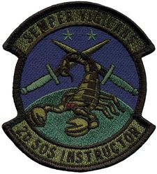 2d Special Operations Squadron Instructor
Keywords: Subdued