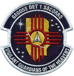 20th Space Control Squadron Ground Based Electro-Optical Deep Space Surveillance Detachment 1 
