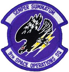 9th Space Operations Squadron
Translation: SEMPER SUMMATUM = Always the Highest
