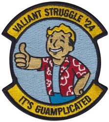 556th Test and Evaluation Squadron Exercise VALIANT SHIELD 2024
