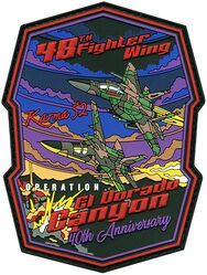 48th Fighter Wing Operation ELDORADO CANYON 40th Anniversary
Keywords: PVC