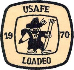 United States Air Forces in Europe Loadeo 1970
