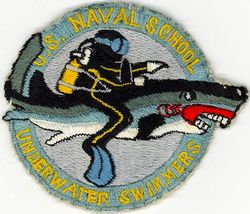 US Naval School Underwater Swimmers
Established as USN School Underwater Swimmers in 1954 and trained over 6000 divers before closing in 1973.
