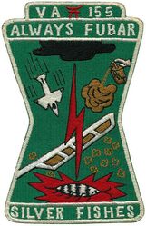 Attack Squadron 155 (VA-155) Morale
Established as Reserve Attack Squadron SEVENTY ONE E (VA-71E) in 1946. Redesignated Reserve Attack Squadron FIFTY EIGHT A (VA-58A) on 1 Oct 1948; Reserve Composite Squadron SEVEN HUNDRED TWENTY TWO (VC-722) on 1 Nov 1949; Reserve Attack Squadron SEVEN HUNDRED TWENTY EIGHT (VA-728) on 1 Apr 1950. Called to active duty as Attack Squadron SEVEN HUNDRED TWENTY EIGHT (VA-728) on 1 Feb 1951; Attack Squadron ONE HUNDRED FIFTY FIVE (VA-155) on 4 Feb 1953. Disestablished on 30 Sep 1977. The second squadron to to be assigned the VA-155 designation.

Douglas A4D-2 (A-4B); A4D-5 (A-4E) Skyhawk

