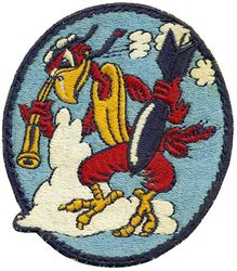 Bombing Squadron 16 (VB-16)
Bombing Squadron 16 (VB-16)
Established as Bombing Squadron SIXTEEN (VB-16) on 28 Nov 1943. Disestablished on 6 Nov 1945.
Insignia approved on 25 Sep 1944.
Deployments:
11 May 1942-8 Jun 1943 USS Lexington (CV-16) CVG-16 Curtiss SBD-4 Helldiver
4 Jul-9 Aug 1943 USS Lexington (CV-16) CVG-16 Curtiss SBD-5 Helldiver
11 Sep -9 Dec 1943 USS Lexington (CV-16) CVG-16 Curtiss SBD-5 Helldiver
3 Mar-9 Jul 1944 USS Lexington (CV-16) CVG-16 Curtiss SBD-5 Helldiver
10 Jul-15 Oct 1945 CV-15 USS Randolph (CV-15) CVG-16 Curtiss SB2C-3 Helldiver
