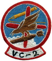 Composite Squadron 2 (VC-2) 
Established as Utility Squadron TWO (VJ-2) c 1925. Redesignated Utility Squadron TWO (VU-2) on 15 Nov 1946. Disestablished c 1948. Reestablished as Utility Squadron TWO (VU-2) on 8 Jan 1952. Redesignated Composite Squadron TWO (VC-2) on 1 Jul 1965. Disestablished on 30 Sep 1980. 

Vought F-8 C/K Crusader, 1964-1971
Douglas A-4L/E Skyhawk 1971-1980

