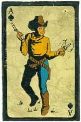 Fighter Squadron 39 (VF-39)
Established as Composite Squadron THIRTY NINE (VC-64) on 1 Jun 1943 at NAS Seattle, WA. Redesignated Fighter Squadron THIRTY NINE (VF-39) on 15 Aug 1943. Disestablished on 15 Jul 1944.

Insignia approved by CNO on 5 Apr 1944. US made, painted on leather.

Deployments. 
VC-64
Jul 1943 - 1943, CVE-31 USS Prince William, General Motors FM-2 Wildcat, Grumman TBM-3 Avenger 
VF-39 
Feb 1944 - Jun 1944, Majuro Atoll, Marshall Islands, Grumman F6F-3 Hellcat


