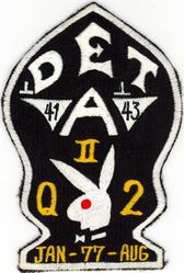 Marine Tactical Electronic Warfare Squadron 2 (VMAQ-2) Detachment A 1977
