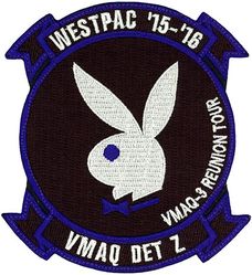 Marine Tactical Electronic Warfare Squadron 3 (VMAQ-3) Western Pacific Cruise 2015-2016
Established as Marine Tactical Electronic Warfare Squadron Three (VMAQ-3) “Moon Dogs” on 1 Jul 1992-.

Grumman EA-6B Prowler, 1992-.


