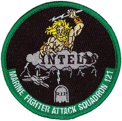 Marine Fighter Attack Squadron 121 (VMFA-121) Intelligence
Established as Marine Fighting Squadron 121 (VMF-121) on 24 Jun 1941. Deactivated on 9 Sep 1945. Redesignated Marine Attack Squadron 121 (VMA-121) in 1951; Marine Attack Squadron 121 (VMA(AW)-121) in 1969; Marine Fighter Attack Squadron (All Weather) 121 (VMFA(AW)-121) on 8 Dec 1989; Marine Fighter Attack Squadron 121 (VMFA-121) in Nov 2012-.

Lockheed F-35B Lightning II, 2012-.

