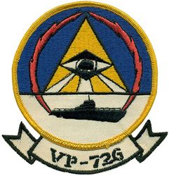 Patrol Squadron 726 (VP-726) 
Established as Patrol Squadron Seven Hundred Twenty Six (VP-726) in Jan 1960. Disestablished in Jan 1968. 

