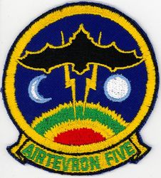 Air Development Squadron 5 (VX-5)
Established as Air Development Squadron FIVE (VX-5) on 18 Jun 1951. Air Development Squadron FOUR (VX-4) and Air Development Squadron FIVE (VX-5) consolidated into Air Development Squadron NINE (VX-9) in Jun 1993-.
