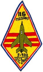 North American F-100 Super Sabre Vietnam 115 Missions
