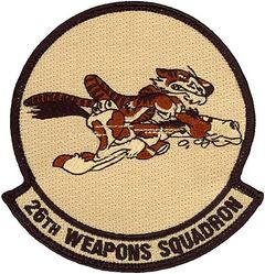 26th Weapons Squadron
Keywords: desert