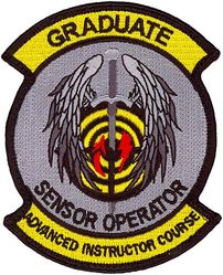 26th Weapons Squadron Sensor Operator Advanced Instructor Course Graduate
