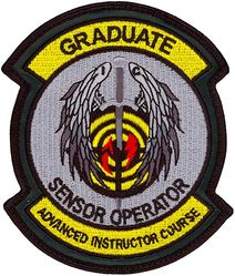 26th Weapons Squadron Sensor Operator Advanced Instructor Course Graduate
