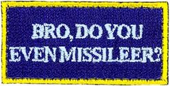 315th Weapons Squadron Morale Pencil Pocket Tab
