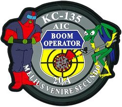 Weapons School Undergraduate Student, KC-135 Weapons Instructor Course Class 2020A
509th Weapons Squadron.
Keywords: PVC