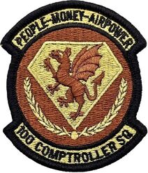 100th Comptroller Squadron
Keywords: OCP
