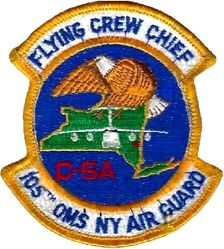 105th Organizational Maintenance Squadron C-5A Flying Crew Chief
