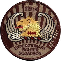 119th Expeditionary Fighter Squadron Air Expeditionary Force 2021
Keywords: desert