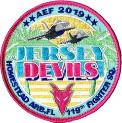 119th Fighter Squadron Air Expeditionary Force 2019
