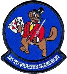 125th Fighter Squadron
Holding AIM-120 missile.
