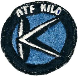 12th Tactical Fighter Squadron Air Task Force Kilo
Air Task Force= PACAF's designation for flights in the late 50s to early 60s. F-100 era, Japan made. 
