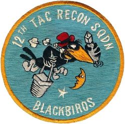 12th Tactical Reconnaissance Squadron, Night Photographic 
Japan made.
