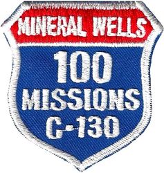 136th Tactical Airlift Wing 100 Missions C-130 Mineral Wells Morale
Mineral Wells is the location of the old Fort Wolters, now a training center for the Texas Army National Guard. The C-130s support the army activity there. Korean made.
