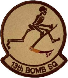 13th Bomb Squadron
B-1B era.
Keywords: Desert