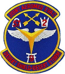 1611th Aeromedical Evacuation Squadron (Provisional) Gaggle Operation DESERT SHIELD / STORM 1990-1991
With 2, 9, and 57 AES. Japan made.
