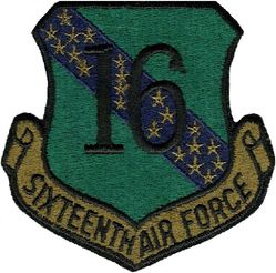 16th Air Force
Keywords: subdued