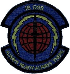 16th Operations Support Squadron 
Keywords: subdued