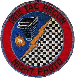 16th Tactical Reconnaissance Squadron, Night Photographic
First version, darker than later ones, circa 1956.
