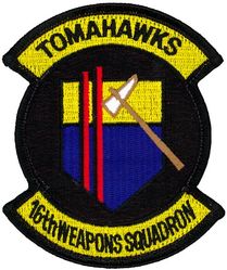 16th Weapons Squadron 
