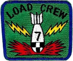 18th Armament and Electronics Maintenance Squadron Load Crew 7
Weapons load crew patch. Japan made.
