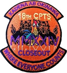 18th Comptroller Squadron Closeout 2024
