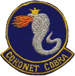 193d Tactical Electronic Warfare Group CORONET COBRA 1970
Operation Coronet Cobra was a July 1970 Joint Chiefs of Staff directive that deployed two modified Lockheed EC-121S "Coronet Solo" aircraft and support personnel from the Pennsylvania Air National Guard (193rd Tactical Electronic Warfare Group) to Korat Royal Thai Air Force Base in Thailand. 
Tasked with Operation Commando Buzz, these planes arrived on July 31, 1970. They functioned as airborne radio stations to retransmit civilian radio broadcasts into outlying areas of Cambodia until improved ground transmitters could cover the region. Thai made.

