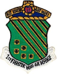 1st Fighter Wing (Air Defense)
Japan made.

